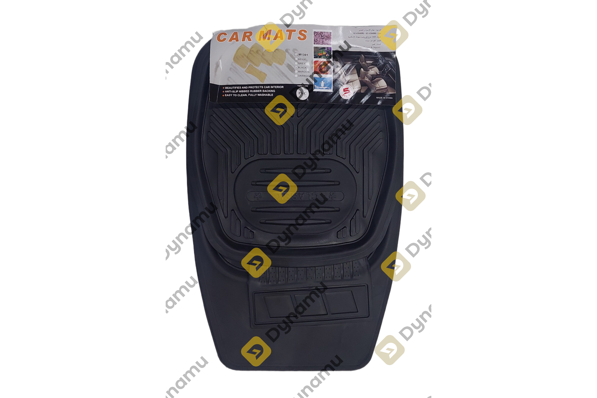 Universal Car Floor Mats - 5 Pack